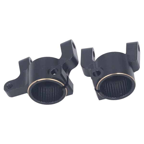 2. Front C Hub Holder Messing Solid Konstruksjon Styrekuleholder for Axial SCX10 II AR44