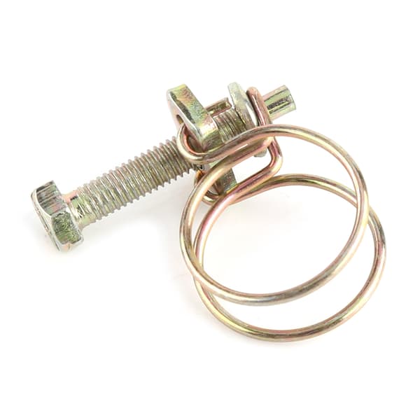 Vannslangeklemme i rustfritt stål 13 mm til 16 mm