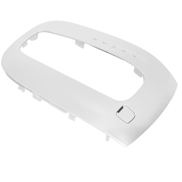Central Gear Shift Panel Trim Anti Scratch Sølv Flot Central Gear Shift Panel Cover Erstatning til Opel Mokka LHD