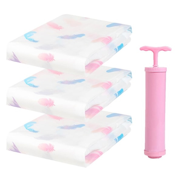 Vakuumförvaringspåsar, Space Saver Vakuumförvaringspåsar, Vacuum Seal Storage Bags white
