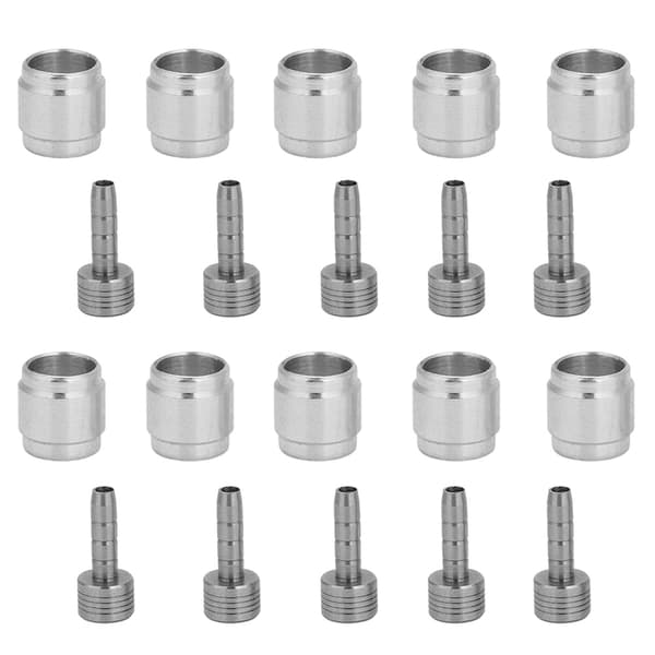 10 Set Hydraulisk Skivbromsslang Olive Connector Insert för AVID SRAM Ersättningsdel