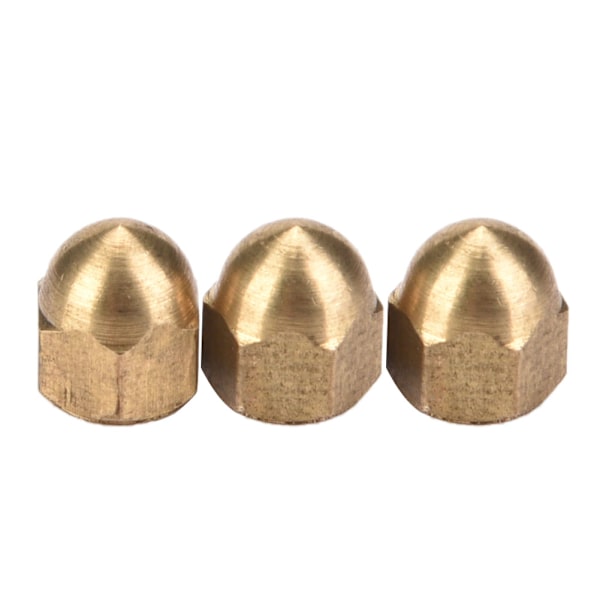 Mässing Ekollonmutter Kit M4 20 st Hex Dome Head Set