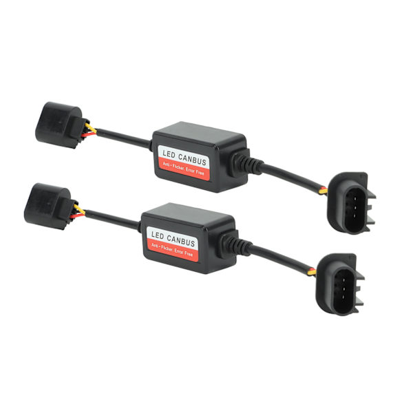 H13 9008 LED Forlygte Canbus Decoder Modstand 2 stk
