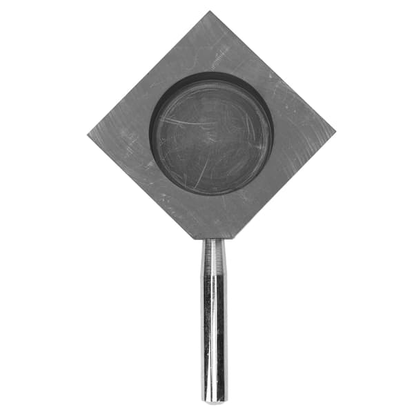 Högren Grafitform för Hög Temperatur 6 cm Diameter 2 cm Djup