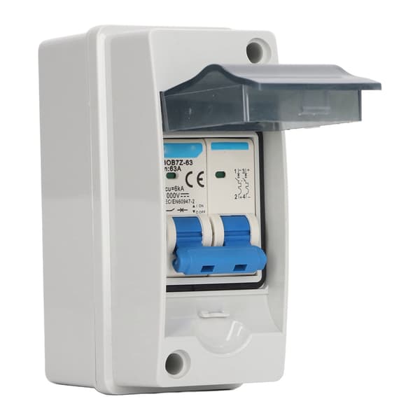 63A 1000V IP65 Vandtæt DC Isolator Switch Overspændingsbeskyttelse PV Solar Afbryder