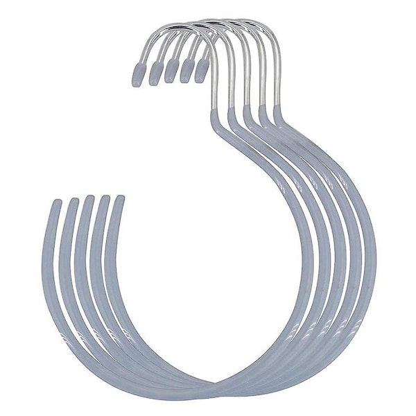 Frakkekrog, tørklædekrog, multifunktions hængekrog silver