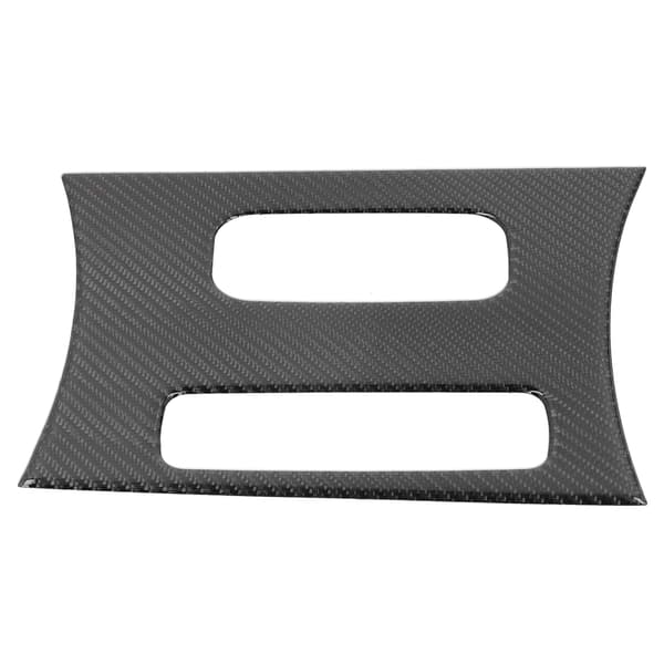 Kulfiber Central Control Gear Panel Dekoration til Dodge Charger 2011-2014 Bildel Manuel Gear