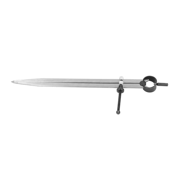 Justerbar Vingkompass med Broms och Fjädermutter för Läder Markering och Mätning 250 mm