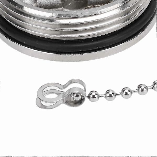 316 Brændstofdæksel til båd i rustfrit stål med nøgle, poleret marine hardware gastankdæksel