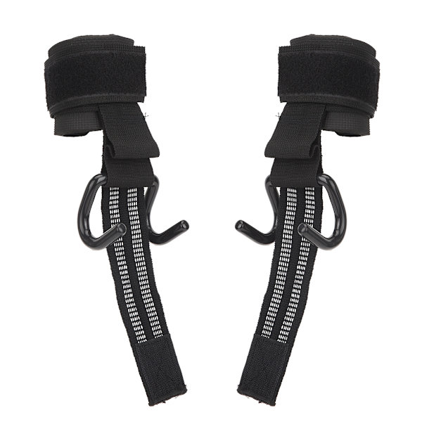 1 Par Workout Håndledsstropper Løft Pull Up Strap Hooks Vægtløftning Anti-slip Greb Håndledsband Power Training