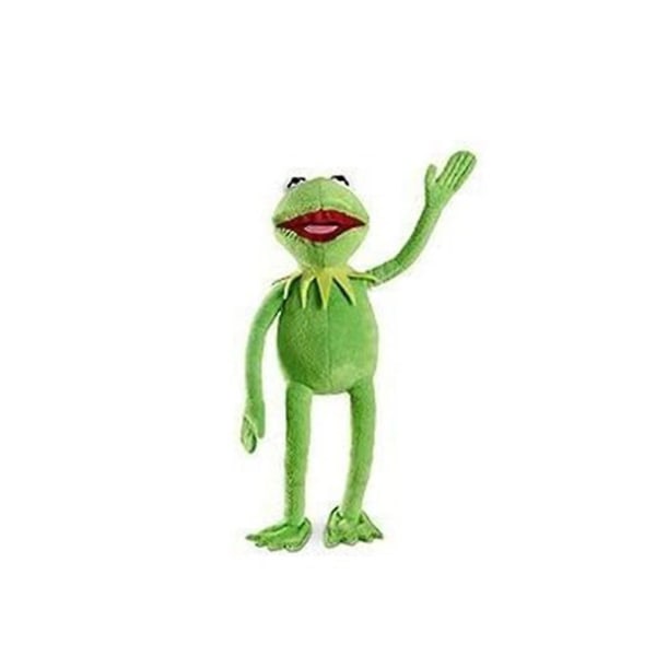 Frosch Puppet Plysch Djur-muppet Show Doll Of Frog Hand Dolls Plyschleksak Julklapp till barn 60cm /grön