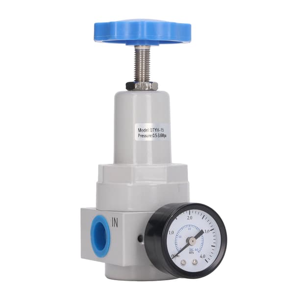 G1/2 tomme luftkompressor trykregulator 0,5-3,6 MPa kontrolventilenhed med måler