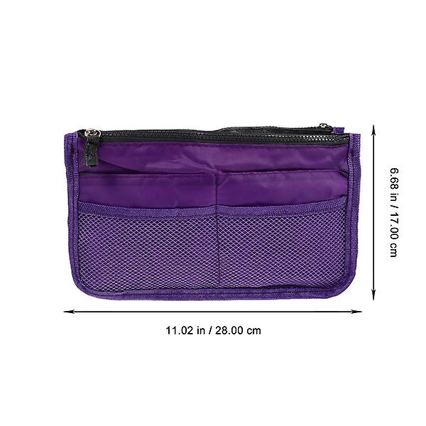 1 stk Nyttig rejsetoilettaske Stor kapacitet opbevaringstaske Holdbar clutch liner