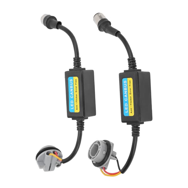 1157 LED Decoder 5W 12 24V Belastningsmodstand Blinklys Advarsel Canbus Fejlfri Annullering Bil