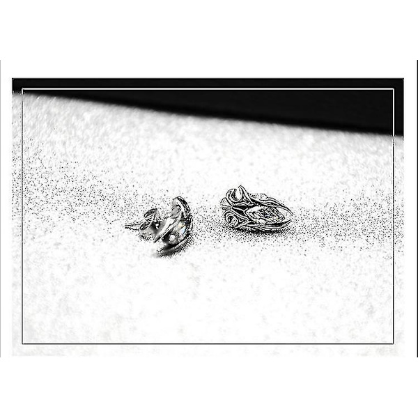 gjutning Örhänge Beetle Zircon Punk Stud Örhängen