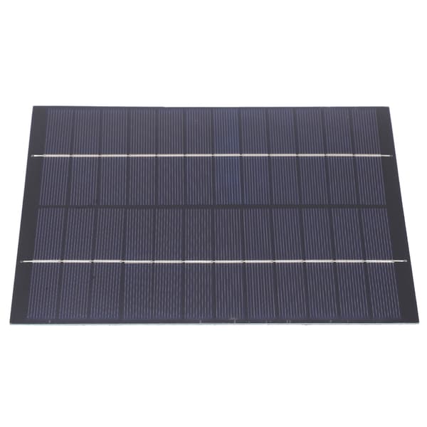 5.2W 12V Mini Solcellepanel Polykrystallinsk Silisium DIY Modul System 5521DC Utgang