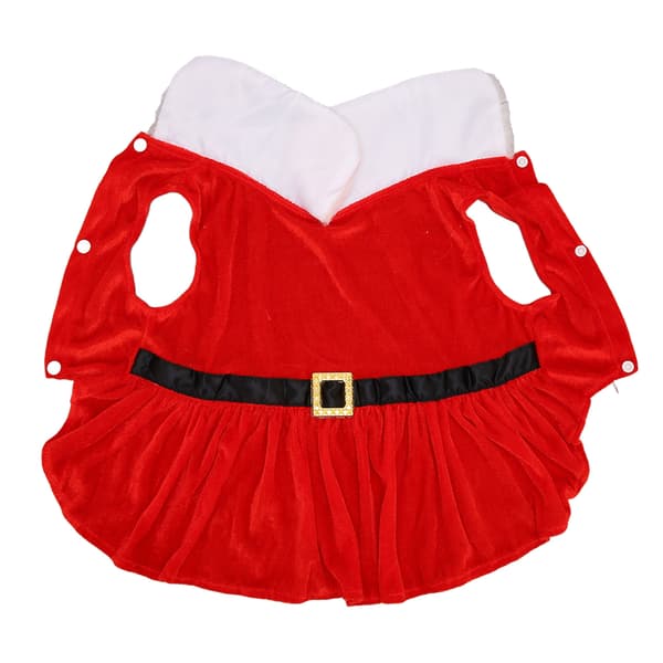Julekostume til hunde, åndbart, elastisk vintertøj til små hunde og katte, XL