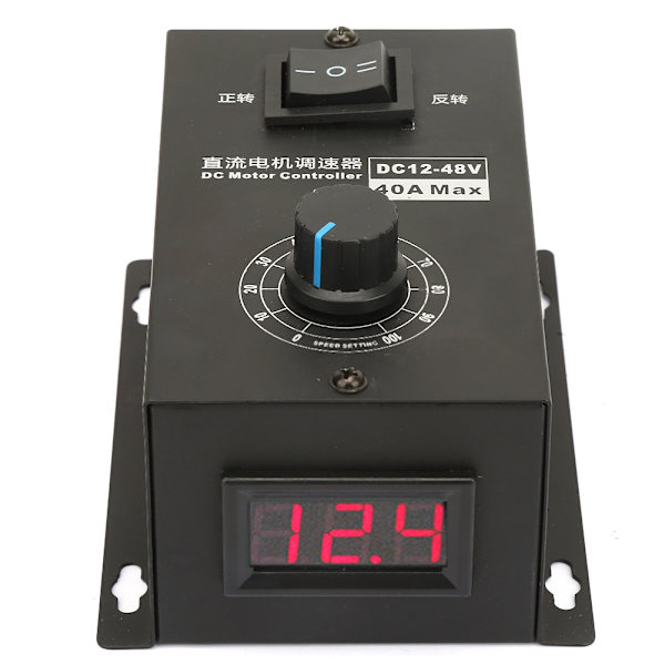 40A 12V 48V DC Motor Hastighedsregulator til Børstemotorer