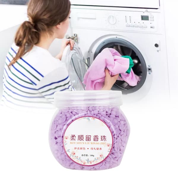 Lavendelduftende vaskeperler Langvarig stoffbeskyttelse 100g 35oz