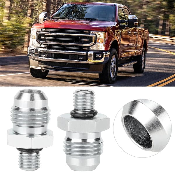 6AN 5/16-24 O-ring Spytter Returport Passer til Ford Hydroboost