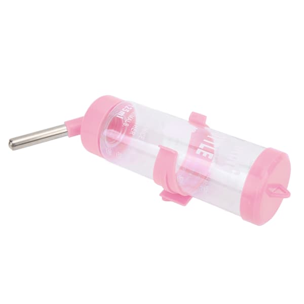 Automatisk Vattenflaska för Hamster 125ML Rosa Liten Djurdricksfontän