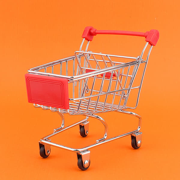 Intelligensstimulerende Legetøj til Papegøjer - Mini Indkøbstrolley