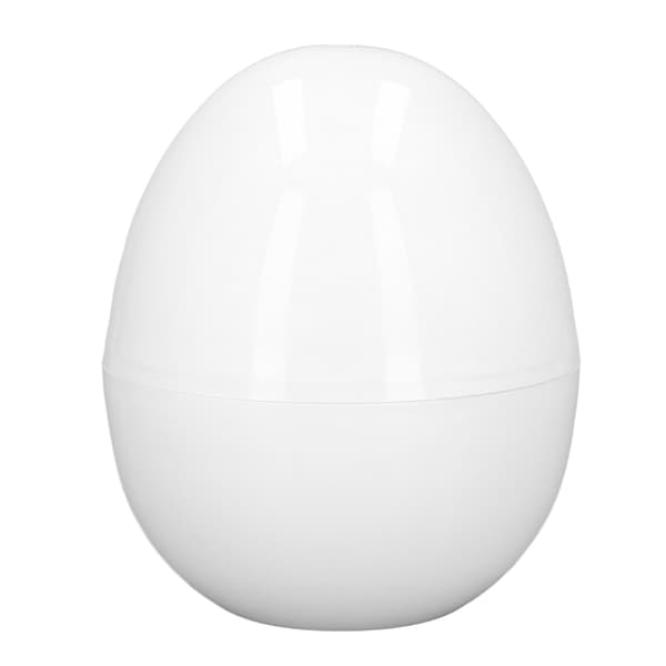 Hardkokt Eggkoker 4 Egg Kapasitet Kompakt ABS Design Eggformet Mikrobølgeovnfunksjon