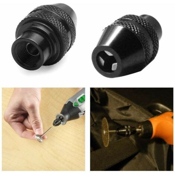 Set med 2 ersättningschuckar för nyckellös chuck 4486 3000 4000 7700 8200