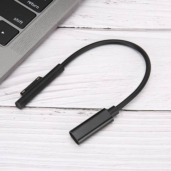 Microsoft Surface Pro 3 4 5 6 Snabbladdning Typ C Kabel
