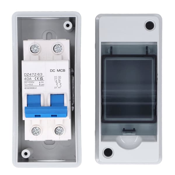 1000V DC 40A Isolator Switch IP65 Vandtæt Kabinet til PV Solcelleanlæg