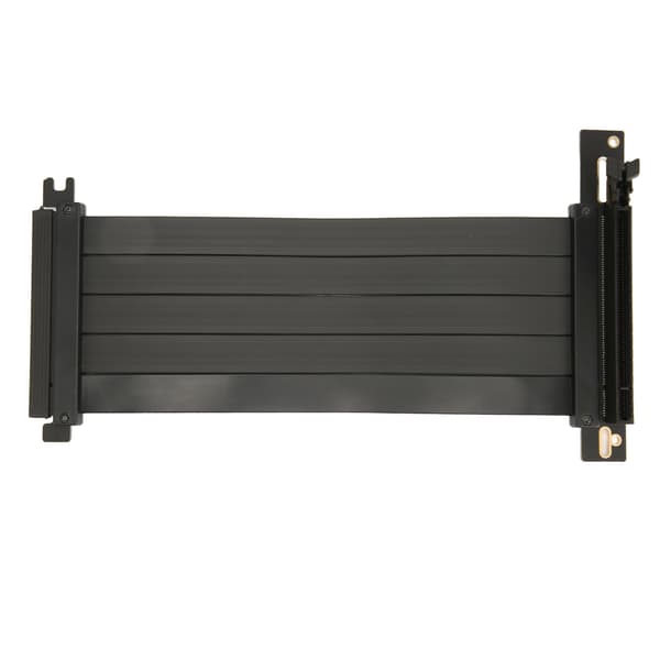 PCIe 4.0 X16 Riser-kabel Høyhastighets fleksibel 90 graders rettvinklet GPU-forlengelse 20 cm