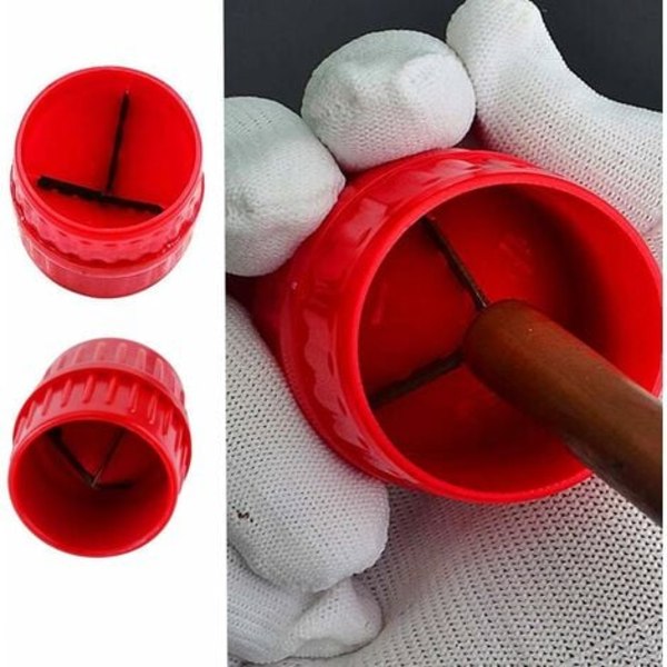 Universal jäysteenpoistaja karkaistu terästerillä Kestävä terä, putkille Kupari Alumiini Messinki PVC ulkokäyttöön 5mm-38mm, 1kpl