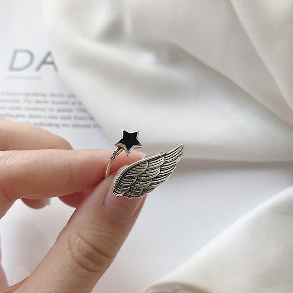 Ring Silver S925 Justerbara Modesmycken Ac7448