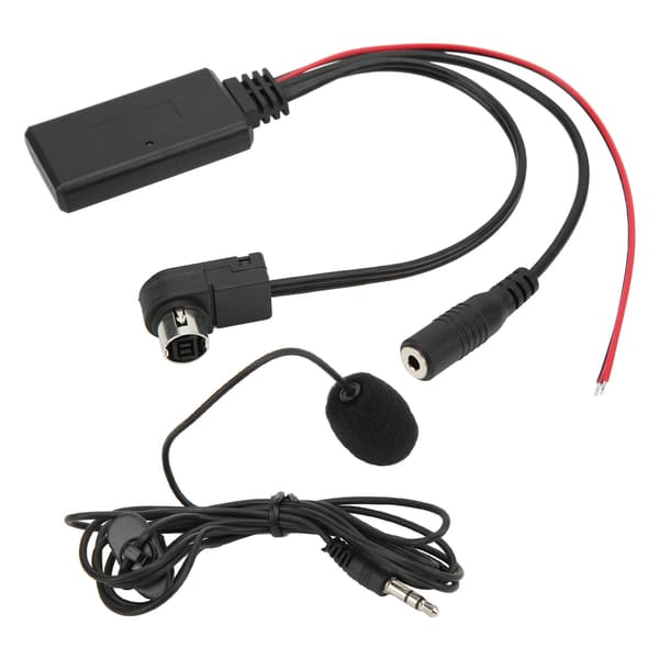 Bluetooth Aux Kabel Audio Adapter til Alpine KCA121B AINET CDA9857 Smartphone Mikrofon Håndfri