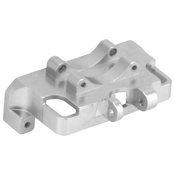 Aluminium Styrestøjsforbindelse Fast Servomontering til Axial SCX24 90081 1 24 RC Bil Sølv