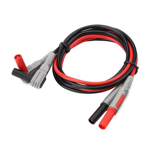 P1300D Digital Multimeter Testkablar med Krokodilklämmor Utbytbara Sondspetsar