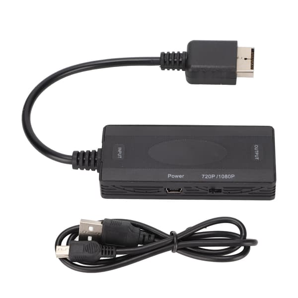 PS2 til HDMI-konverteradapterkabel for HDTV Multimedia