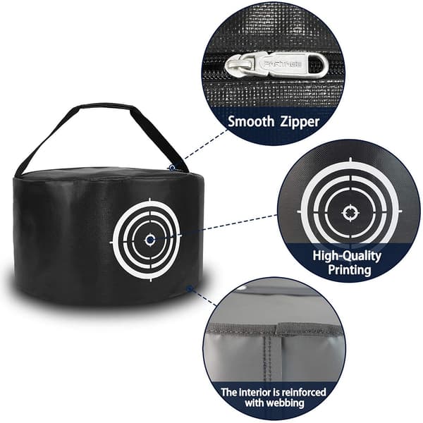 Slagpose Impact Swing Træner Hjælp Træning Smash Bag