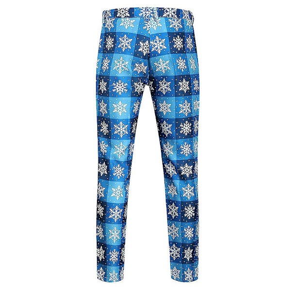 Miesten print Blue L