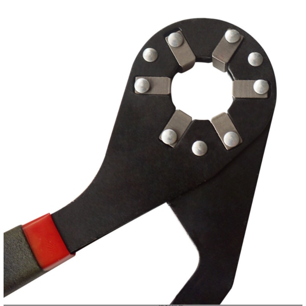 Magic Wrench Multifunktionsnøgle Universal Wrench Justerbar momentnøgle kan holde ydre sekskant (seks tommer)
