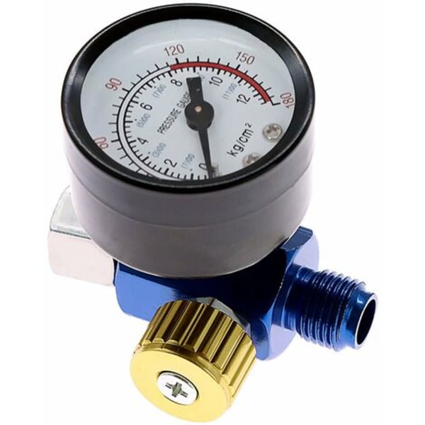 Färg Lufttrycksregulator Airbrush Justering Spray Maskin Tryckmätare Pneumatisk kontrollventil Tillbehörsverktyg