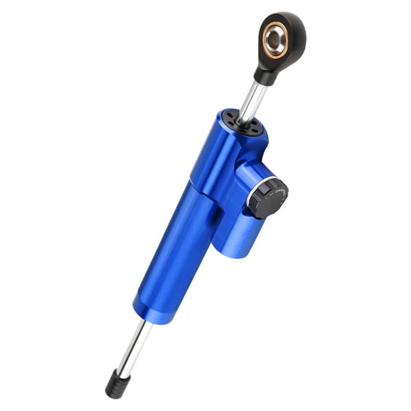 Universal Motorcykel Aluminiumlegering Styredæmper Stabilisator (Blå & Sort)