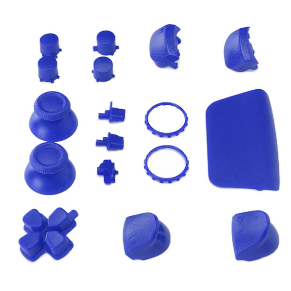 PS5 Controller Udskiftning L2 R2 Fuld Knap Reparationssæt Blå