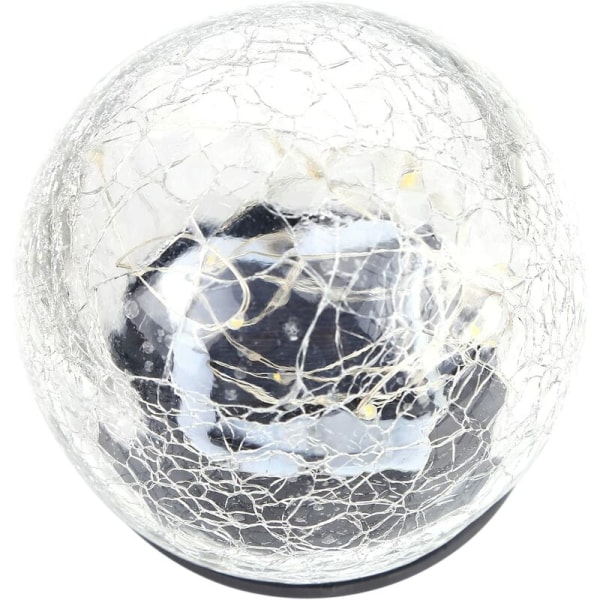 Gyldne gule kronblade varme gule lys lampe perler solar lampe kreativ crack ball gylden lotus begravet lampe lotus form, f