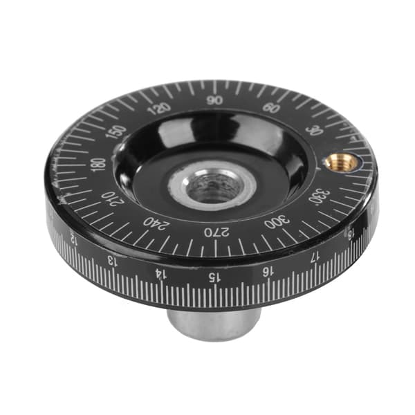 63mm Solid Bakelitt Håndsveiv Skala Maskintilbehør
