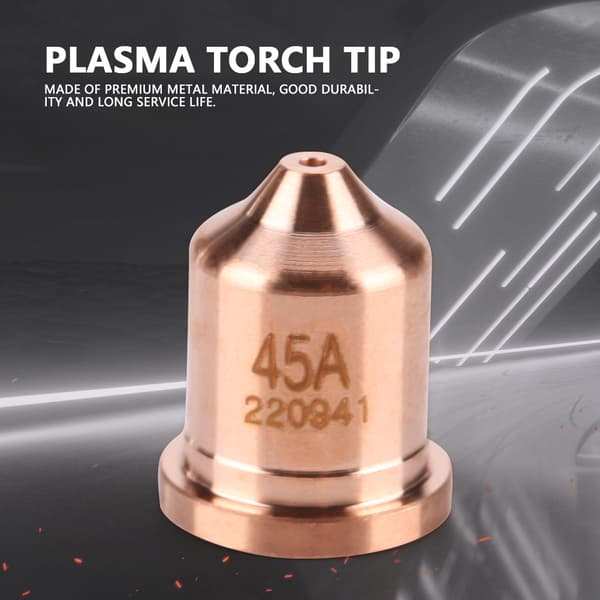 45A Plasma Munstycksspetsar 5-pack 220941 MAX65 Kompatibel Ficklampa
