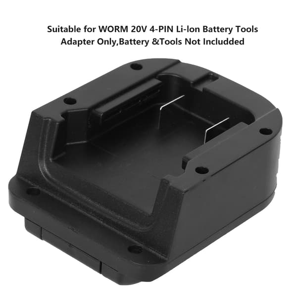 Milwaukee M18 til WORX 20V 4-pinners litiumionbatteriadapter