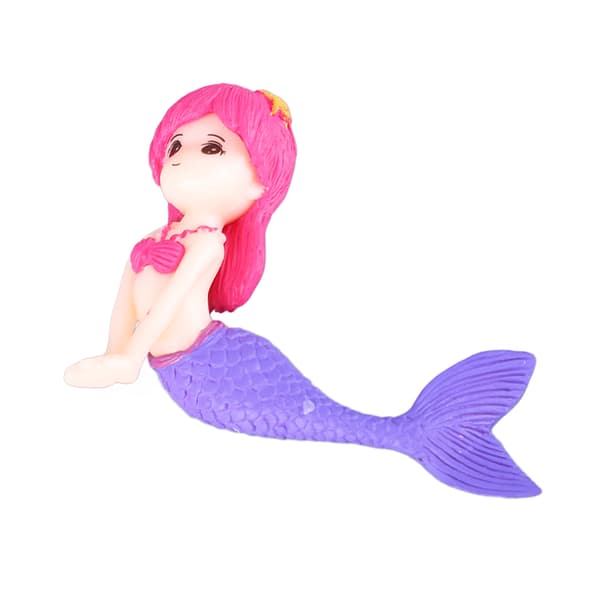 Rødhale Havfruefigur Trygg Akvariumsdekor Miniatyrpynt