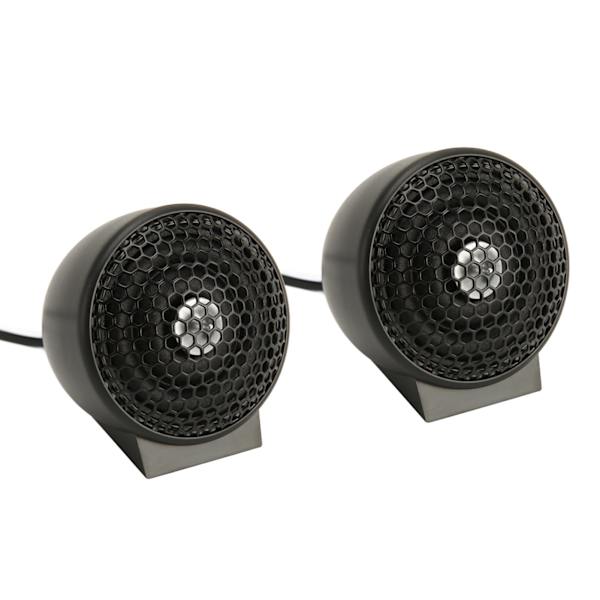 2 stk. 150W Dome Diskant Høj Følsomhed 2 Vejs System Sort Mini Audio Diskant til Billaudsystemer