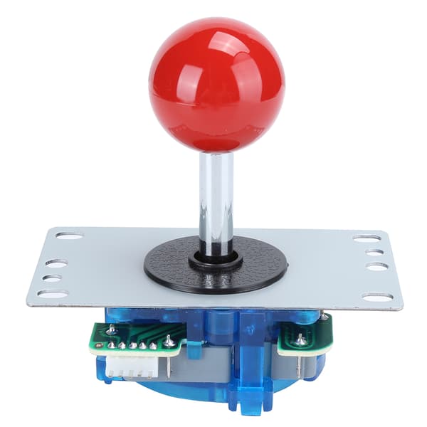 Fighting Machine Arcade Gamepad Hög Känslighet Ingen Fördröjning Röd Joystick Tillbehör